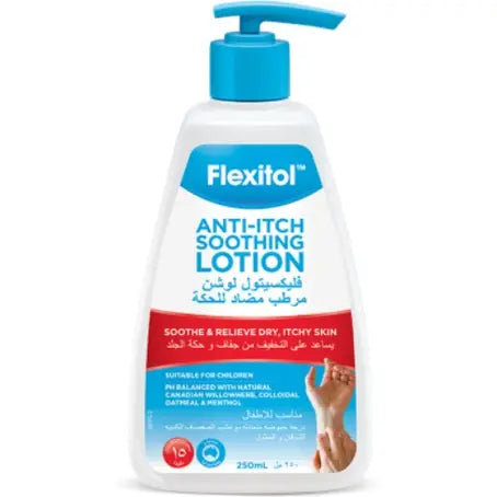 FLEXITOL ANTI ITCH SOOTHING LOTION 250ML