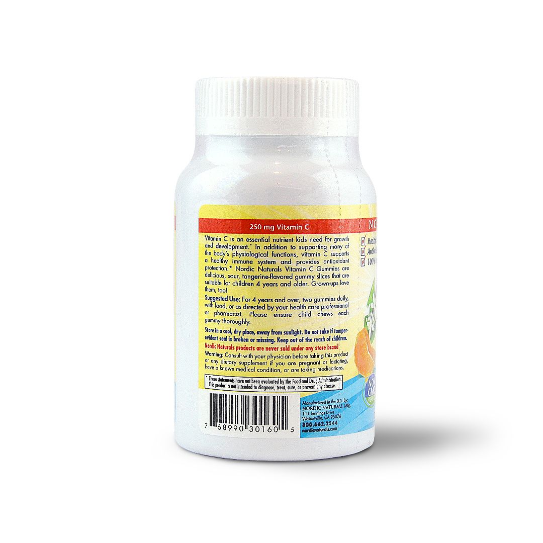NORDIC NATURALS VITAMIN C - 60 GUMMY