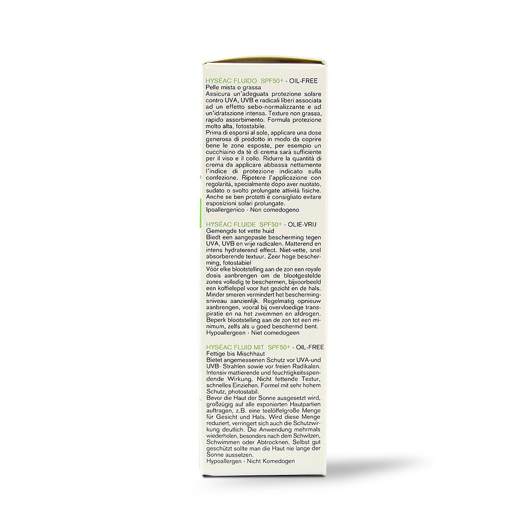URIAGE HYSEAC SPF 50+ FLUID MATIFYING 50ML