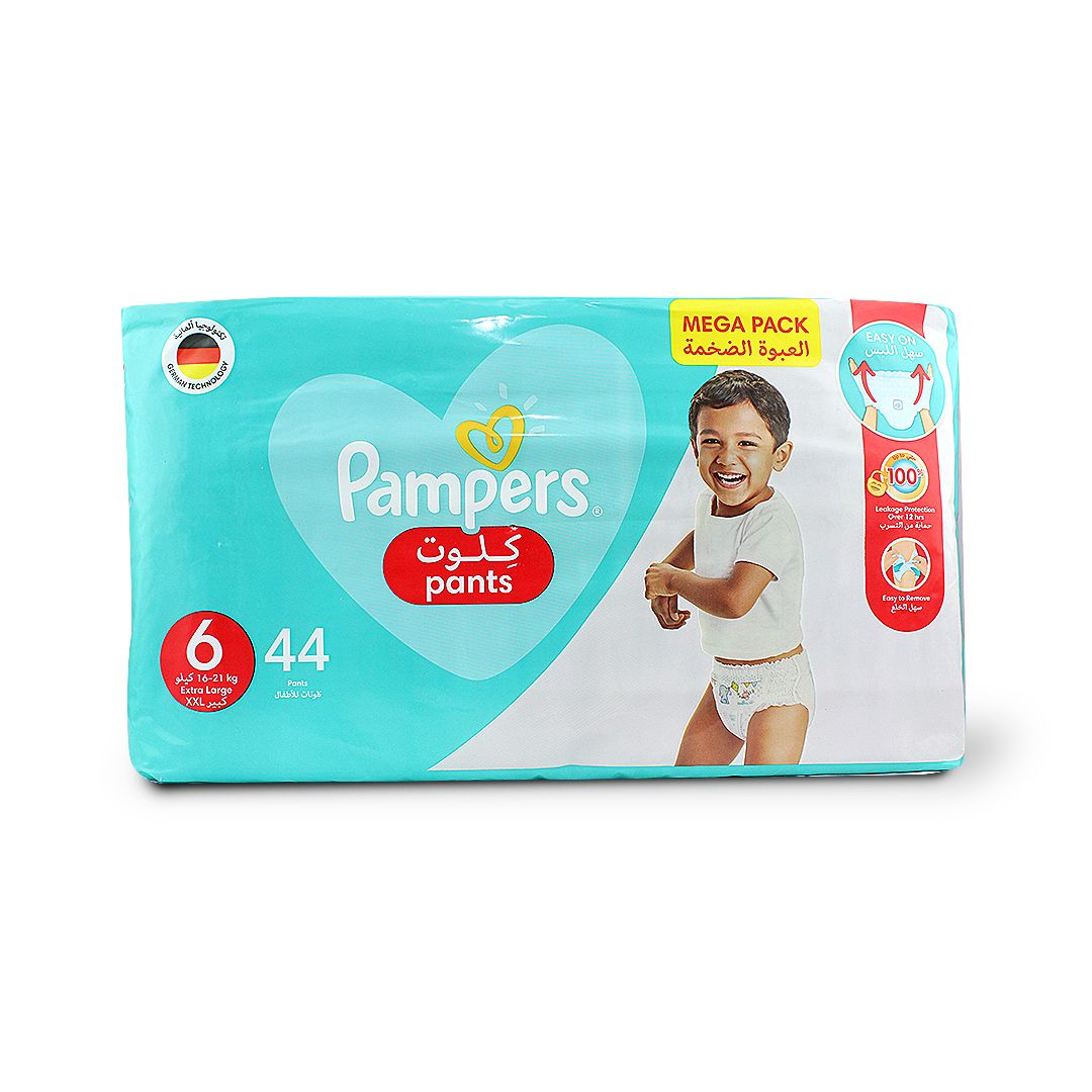 PAMPERS PANTS 6 XL 44 S