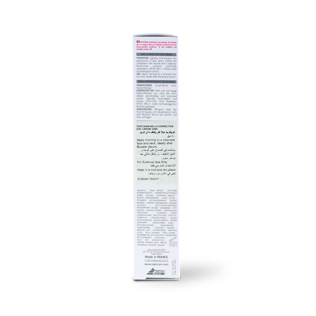 TOPICREM MELA CORRECTIVE DAY CREAM 40 ML