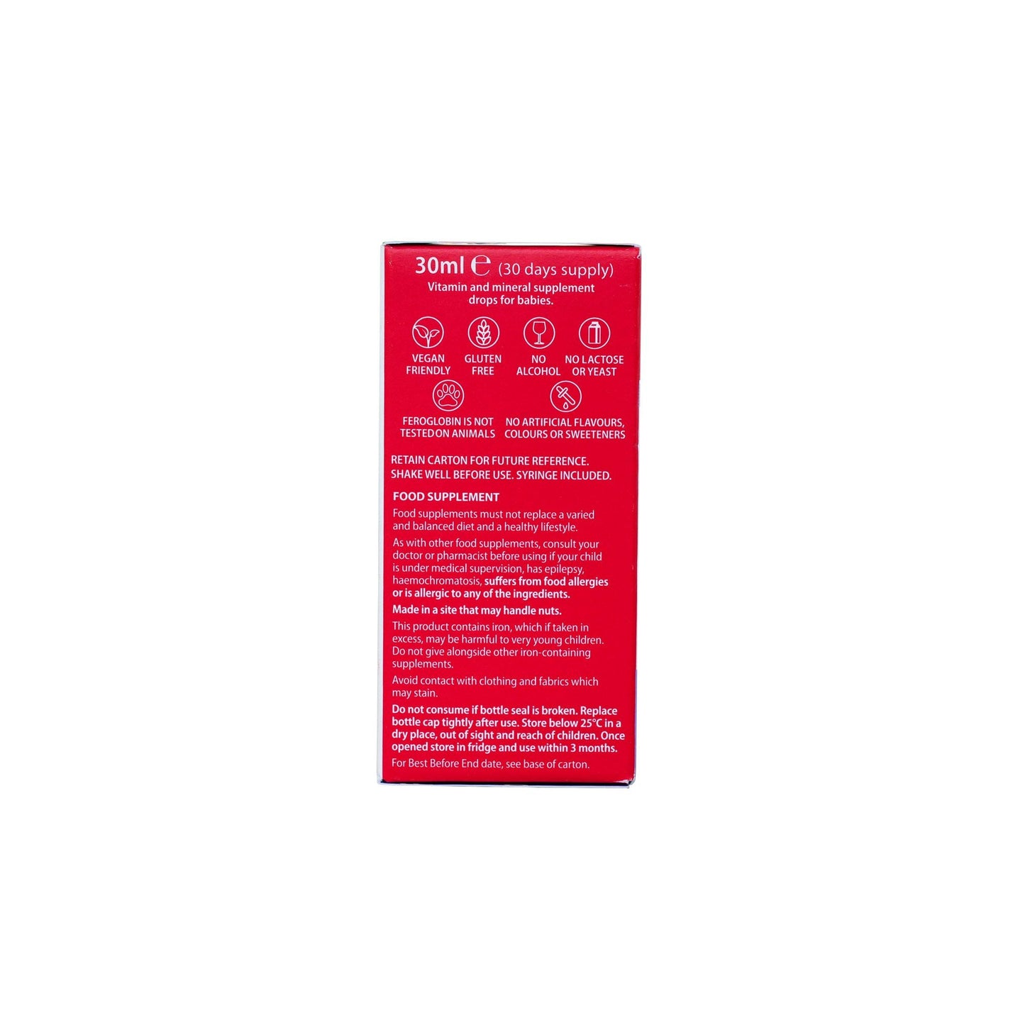 FEROGLOBIN BABY DROPS 30 ML