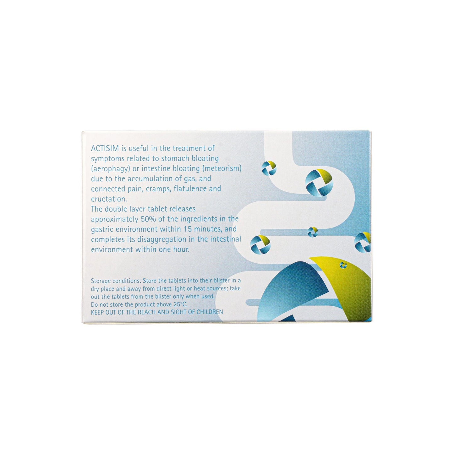 ACTISIM TABS 20 S