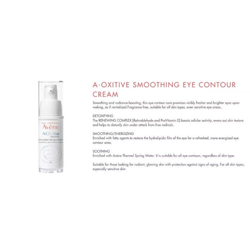 AVENE A-OXITIVE YEUX 15ML