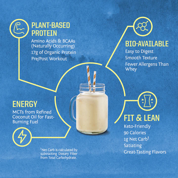 SUNWARRIOR PROTEIN BLEND ORGANIC VANILLA 750 G