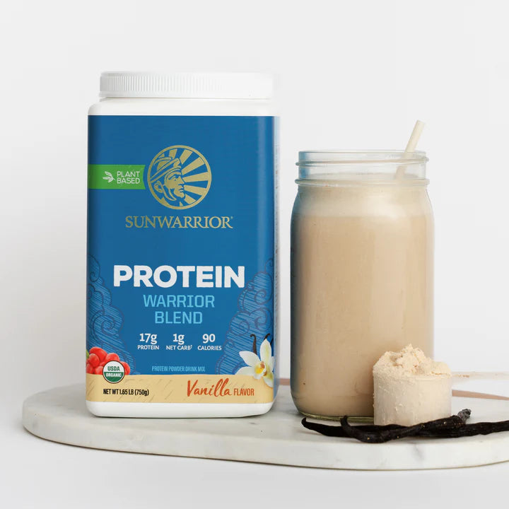 SUNWARRIOR PROTEIN BLEND ORGANIC VANILLA 750 G
