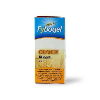 FYBOGEL ORANGE SACHETS 10'S