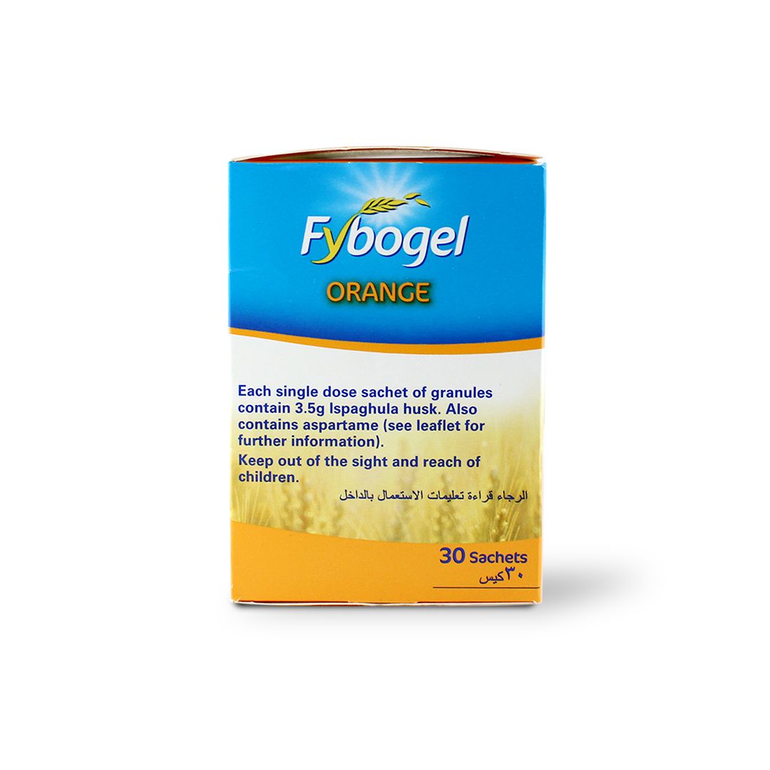 FYBOGEL ORANGE SACHETS 30'S