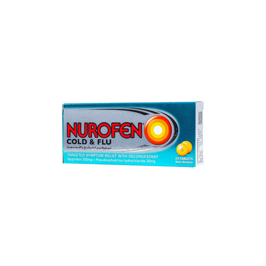 NUROFEN COLD & FLU TABS 24'S