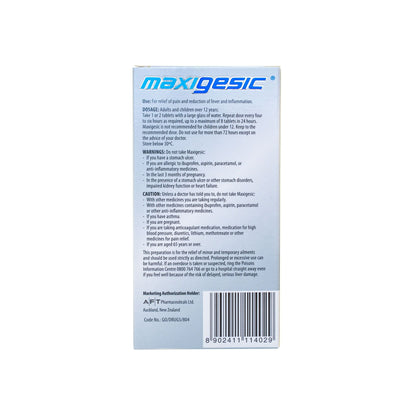 MAXIGESIC TABLETS 32'S