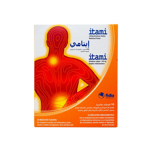 ITAMI MEDICATED PLASTERS (14CM X 10CM) 10