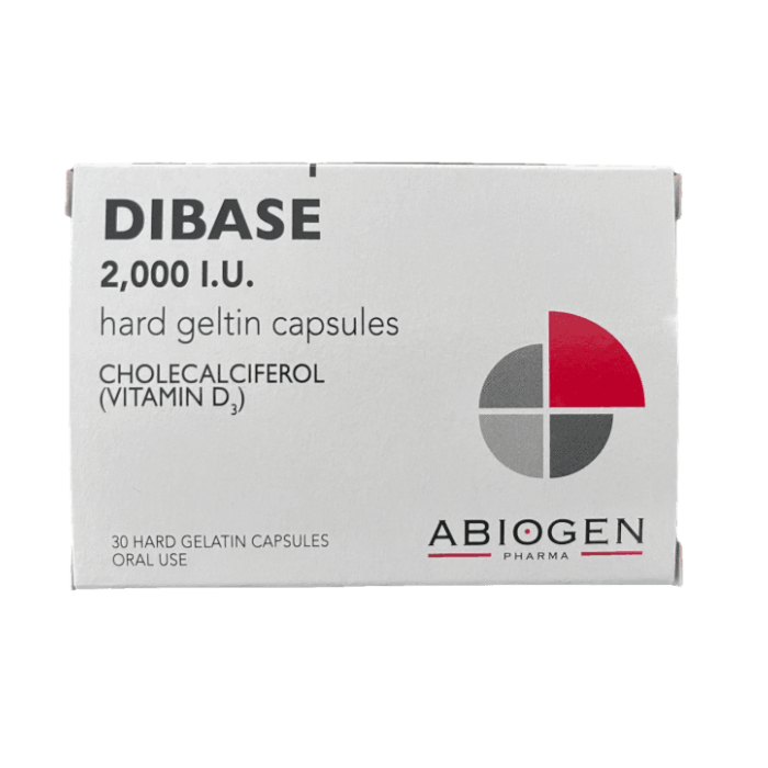 DIBASE 2000IU D3 CAP 30'S