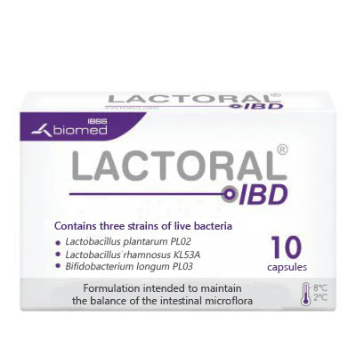 LACTORAL IBD 10 CAPSULES