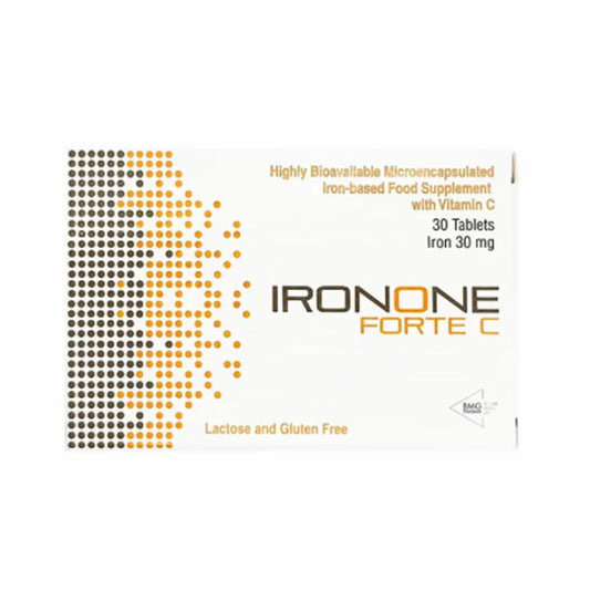 IRONONE FORTE C ASCORBIC ACID TABS 30