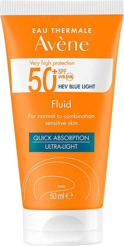 AVENE SUNCARE FLUID SPF 50+ 50 ML