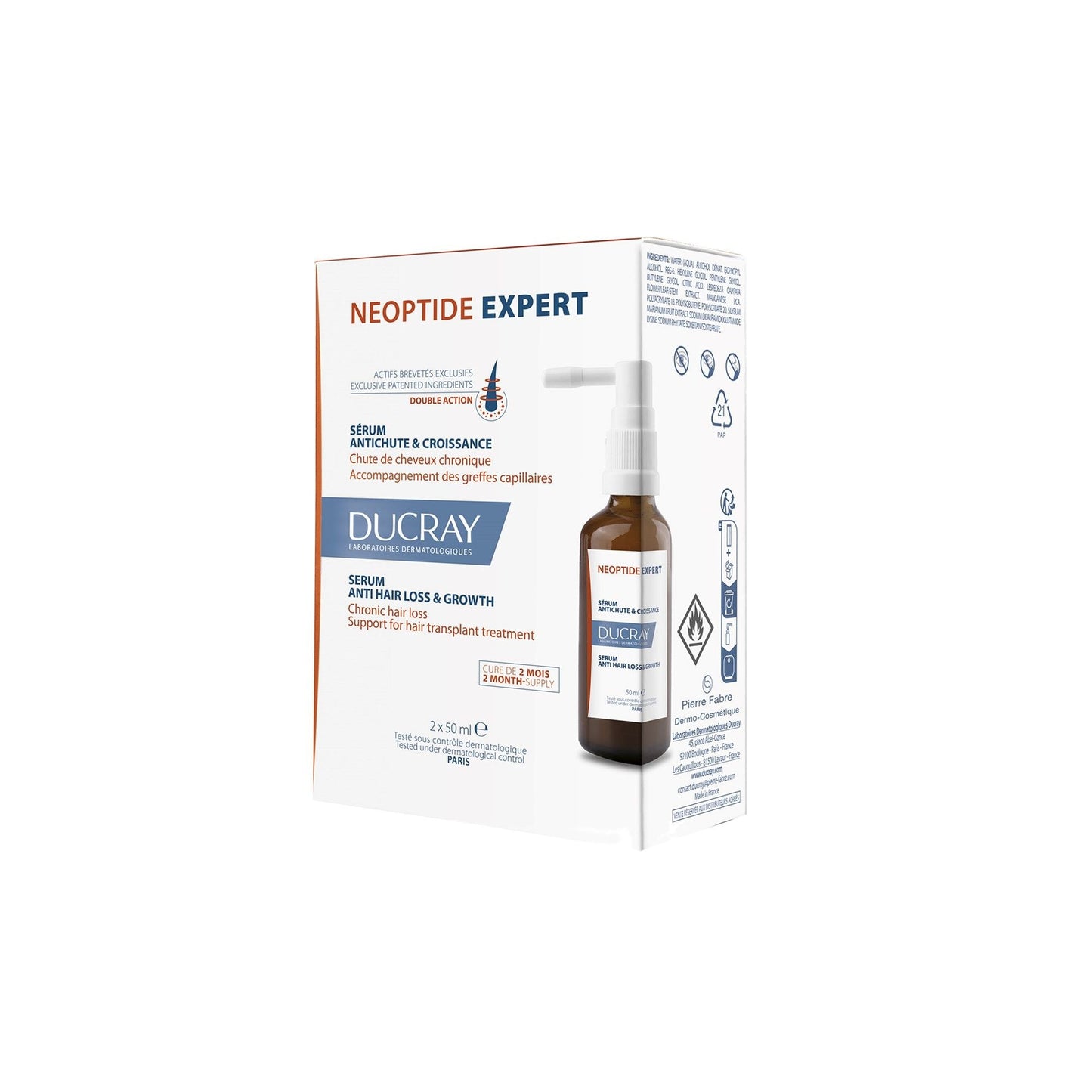 DUCRAY NEOPTIDE EXPERT SOFT 2X50ML