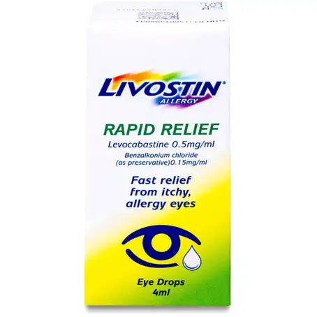 LIVOSTIN 0.5 MG/ML EYE DROPS 4ML