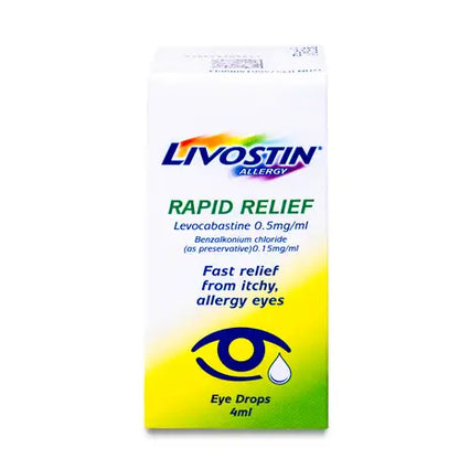 LIVOSTIN 0.5 MG/ML EYE DROPS 4ML