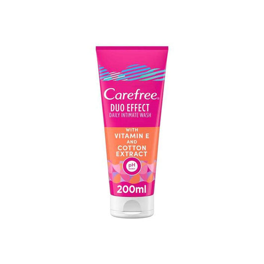 CAREFREE INTIMATE WASH COTTON FLOWER+VIT E 200ML