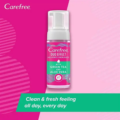 CAREFREE DUO EFFECT INTIMATE FOAM GT+AV 150ML