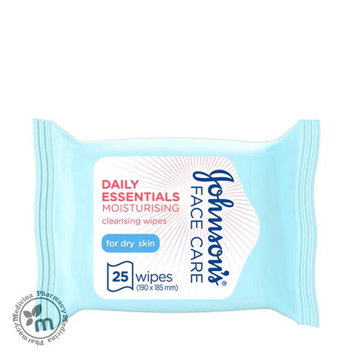 JOHNSONS WIPES OILY & COMBINATION SKIN 25S