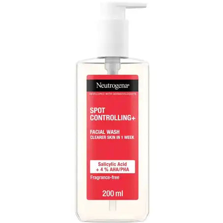 NEUTROGENA SPOT CONTROLLING FACIAL WASH 200ML