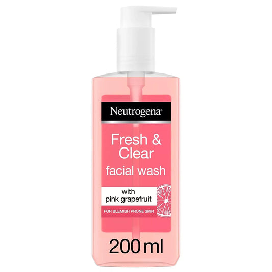 NEUTROGENA FRESH&CLEAR GR/FT FACIAL WASH 200ML