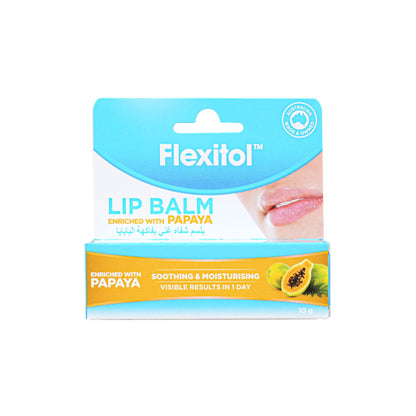 FLEXITOL LIP BALM (PAPAYA)10GM