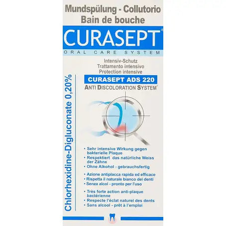 CURASEPT ADS 220 MOUTH WASH 200ML