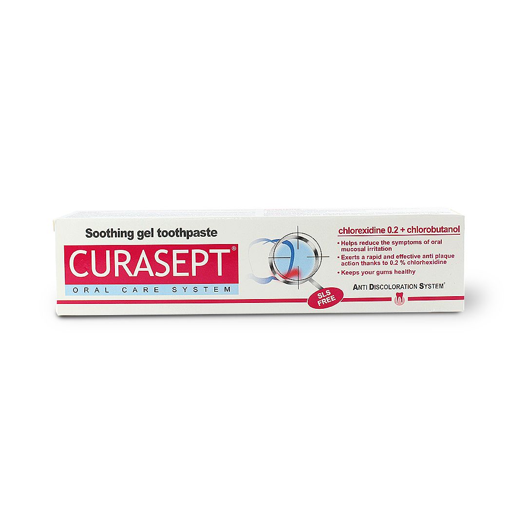 CURASEPT ADS SOOTHING TOOTH PASTE 75ML