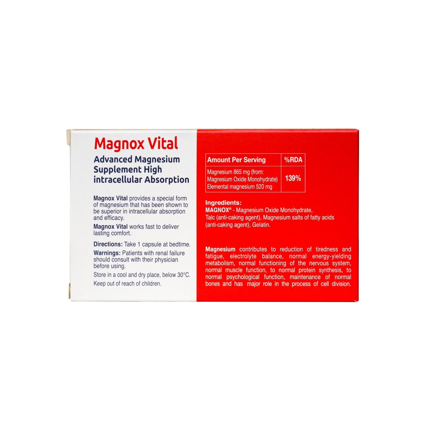 MAGNOX VITAL CAPS 30