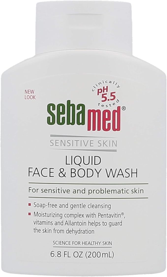 SEBAMED LIQUID FACE & BODY WASH 200ML