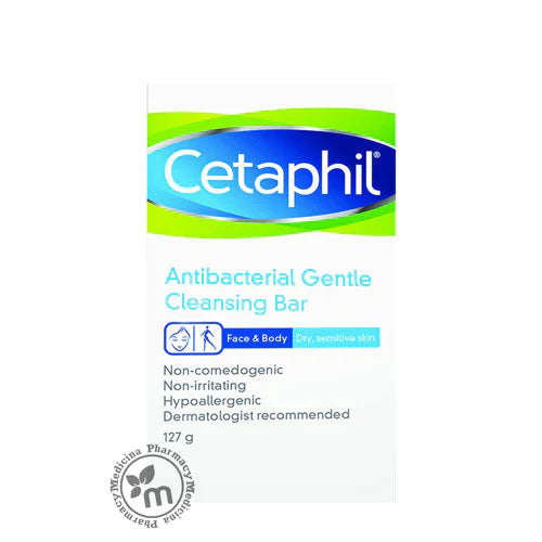 CETAPHIL ANTI BACTERIAL BAR 127GM