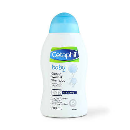 CETAPHIL BABY GENTLE WASH AND SHAMPOO 300ML