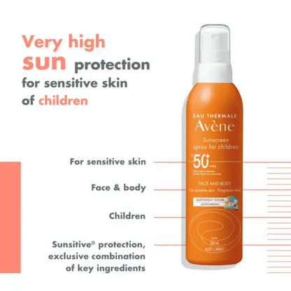 AVENE VERY HIGH PROTECTION SPRAY FOR CHILDREN SPF 50+ 200ML