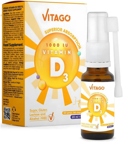 VITAMIN D3 SPRAY 1000 IU 50ML