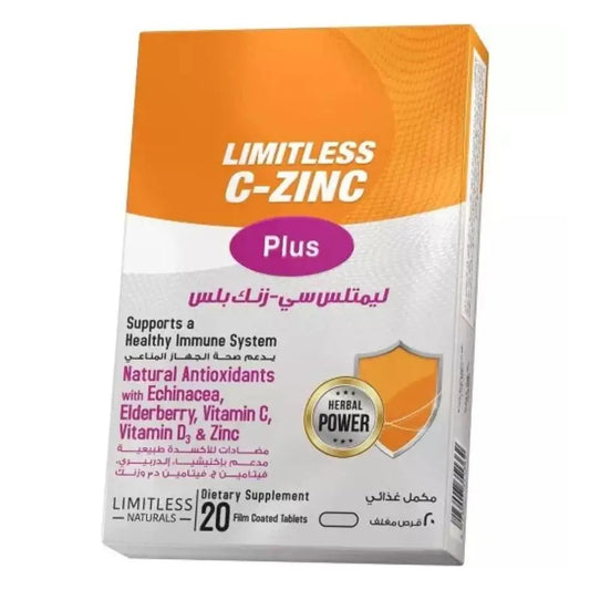 LIMITLESS C-ZINC PLUS TAB 20