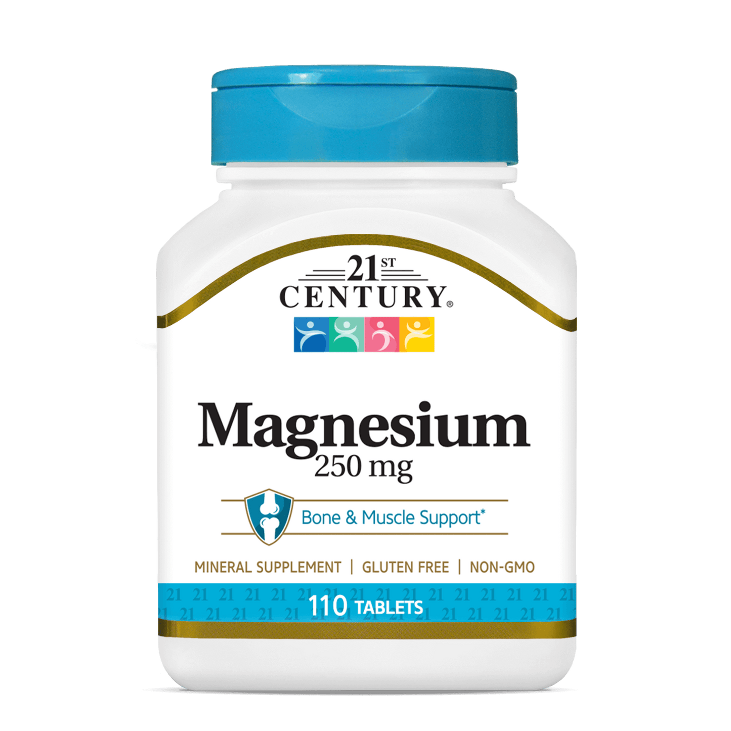 21ST CENTURY MAGNESIUM 250 MG - 110 TABS