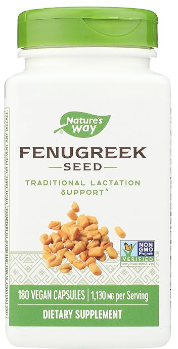 NATURE WAY FENUGREEK SEED - 100 VCAPS