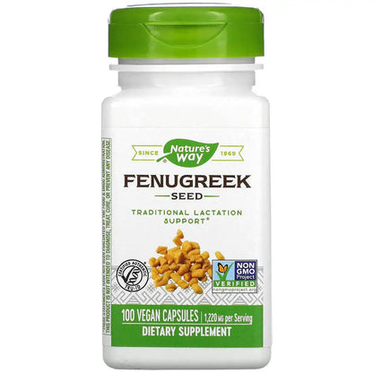 NATURE WAY FENUGREEK SEED - 100 VCAPS