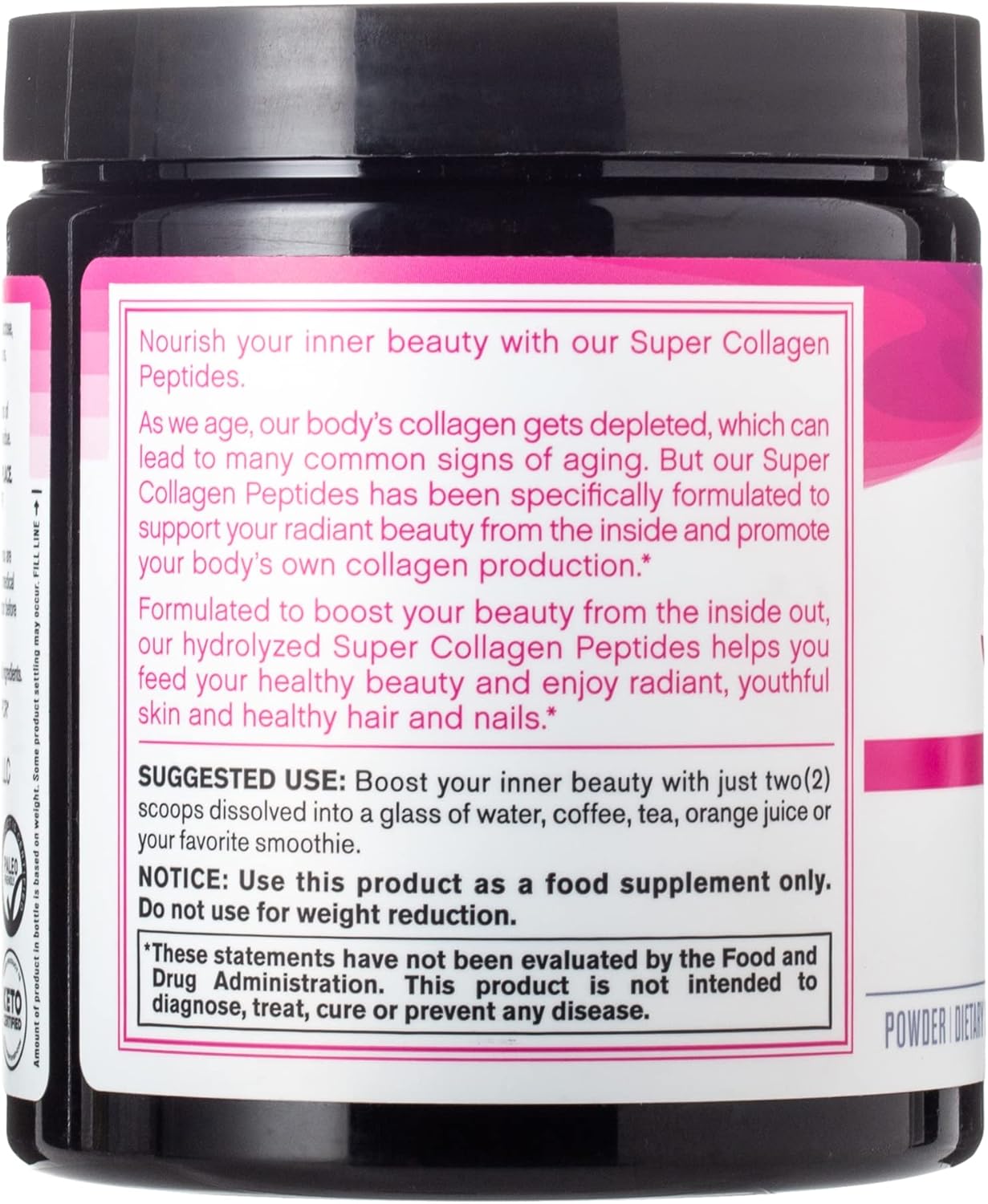 NEOCELL SUPER COLLAGEN PEPTIDES POWDER - 198 GM