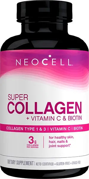 NEOCELL SUPER COLLAGEN + C + BIOTIN - 180 TABS