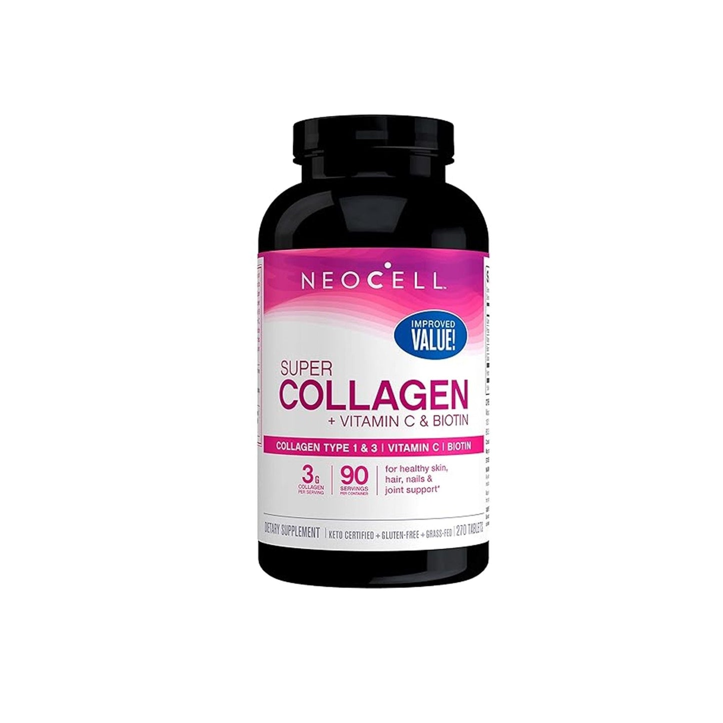 NEOCELL SUPER COLLAGEN + C + BIOTIN - 270 TABS