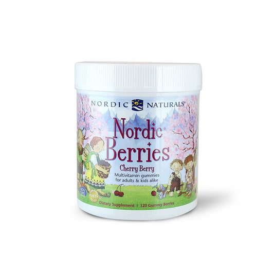 NORDIC NATURALS CHERRY BERRY - 120 GUMMY