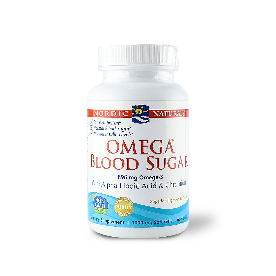 NORDIC NATURALS OMEGA BLOOD SUGAR - 60 CAPS