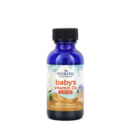 NORDIC NATURALS BABY VITAMIN D3 LIQUID - 22.5 ML