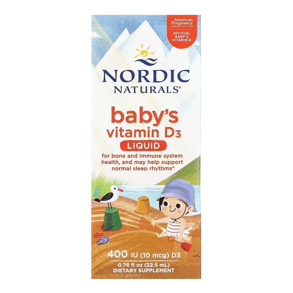 NORDIC NATURALS BABY VITAMIN D3 LIQUID - 22.5 ML