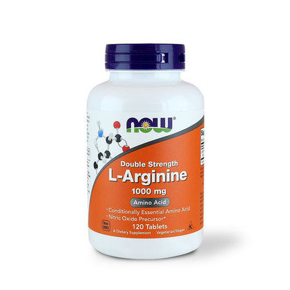 NOW L-ARGININE 1000 MG - 120 TABS