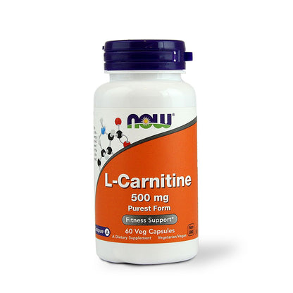 NOW L-CARNITINE 500 MG - 60 VCAPS