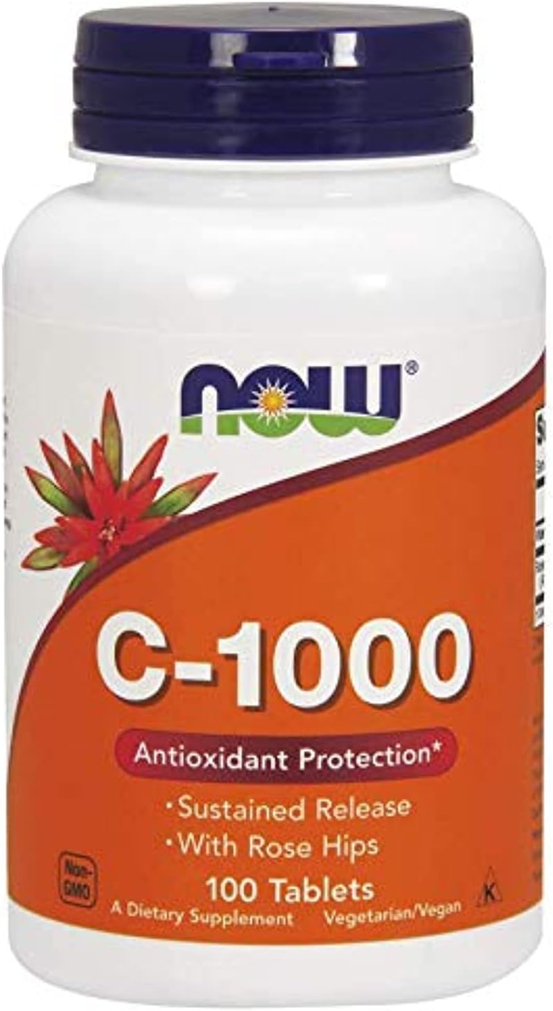 NOW C-1000 WITH ROSE HIPS - 100 TABS